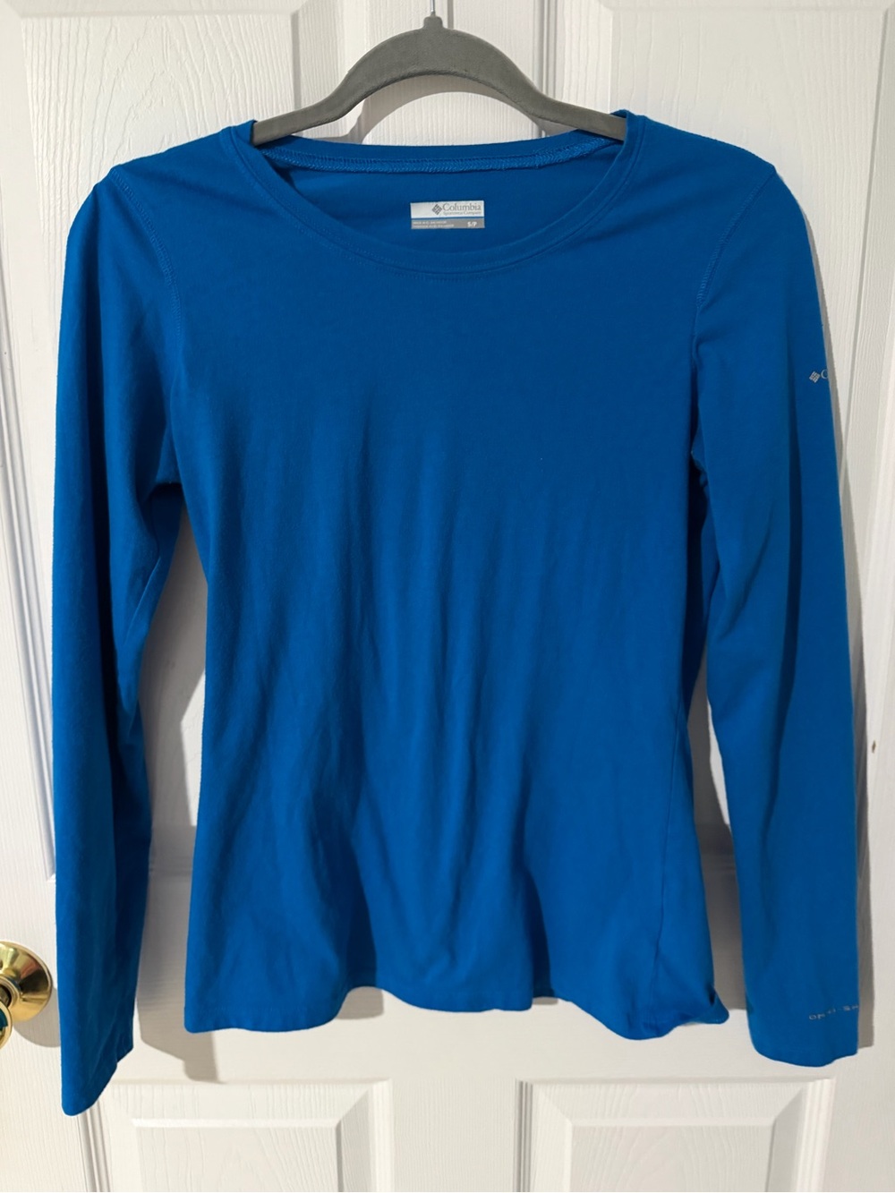 Columbia Women’s Long-Sleeve Crew Neck Top Blue